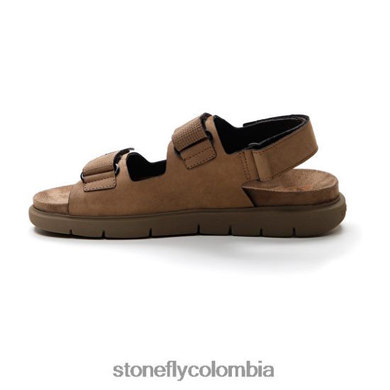 sandalias Stonefly estampado hydra 2 nobuk/nobuk fósil DDL64X363 hombres