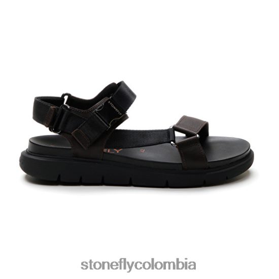 sandalias Stonefly hydra 8 calf lth/textil negro DDL64X362 hombres