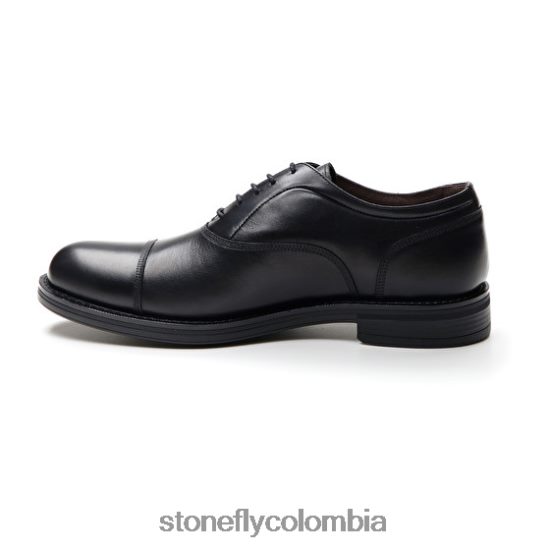 zapatos Stonefly carnaby 1 ternero lth negro DDL64X348 hombres