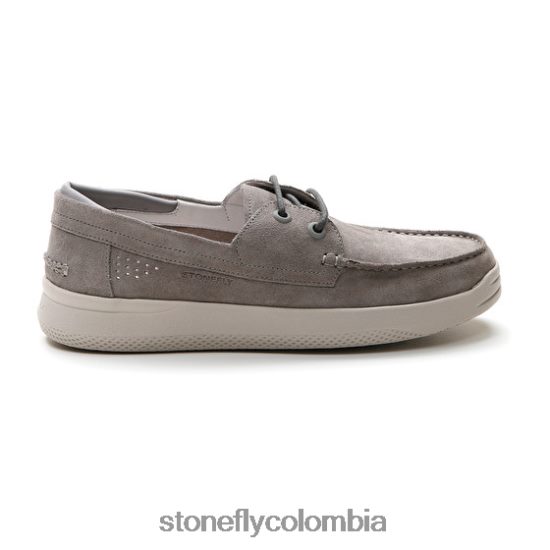 zapatos Stonefly custer 12 terciopelo carbón DDL64X314 hombres