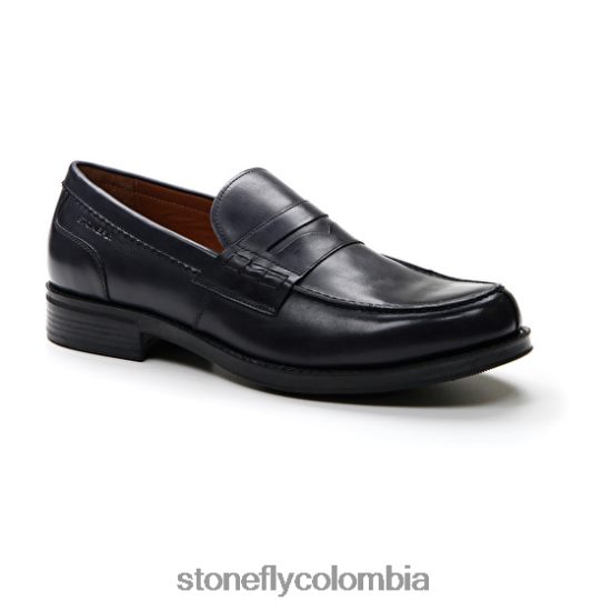 zapatos Stonefly felicidad 1 ternero lth noche azul DDL64X295 hombres