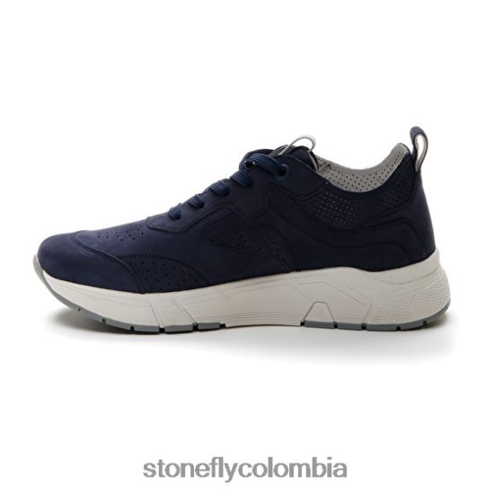 zapatos Stonefly acción 23 nabuk azul medianoche DDL64X350 hombres