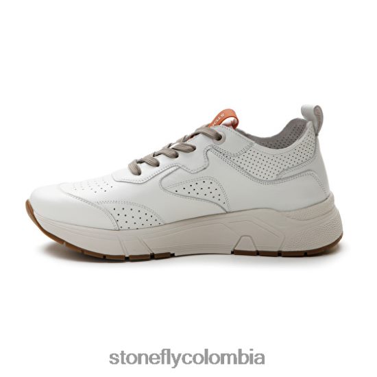 zapatos Stonefly acción 23 napa lth blanco DDL64X352 hombres