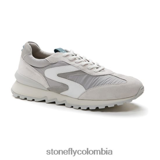 zapatos Stonefly simplemente hombre 2 velour/textil gris glaciar DDL64X339 hombres