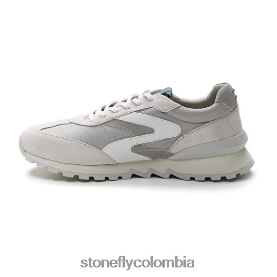 zapatos Stonefly simplemente hombre 2 velour/textil gris glaciar DDL64X339 hombres