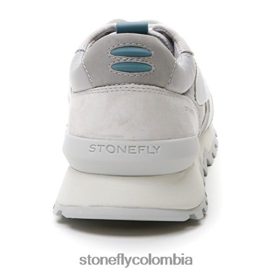 zapatos Stonefly simplemente hombre 2 velour/textil gris glaciar DDL64X339 hombres