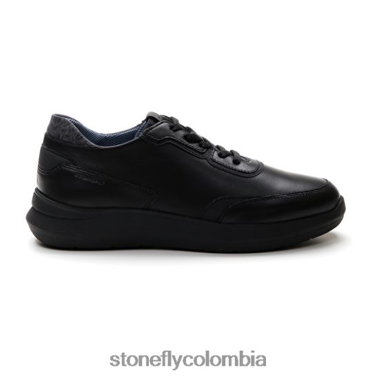 zapatos Stonefly siete temporada 10 napa lth negro DDL64X333 hombres