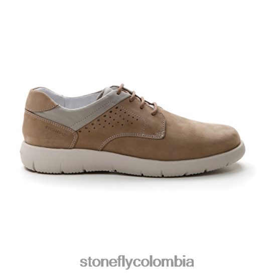 zapatos Stonefly stream 11 nobuk/textil caqui DDL64X343 hombres