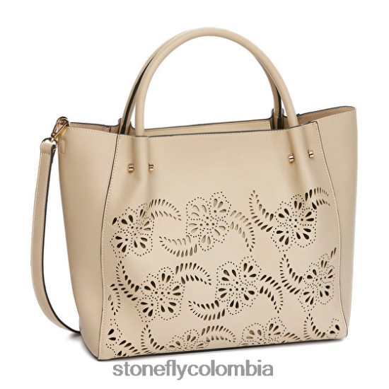 bolsas Stonefly borsa lucy 1 crema DDL64X281 mujer
