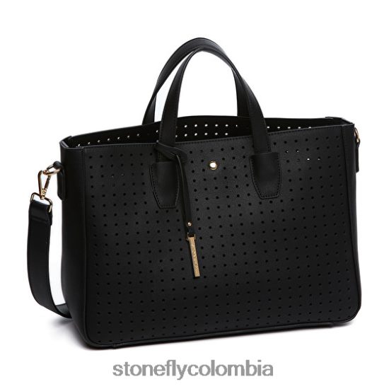 bolsas Stonefly borsa melinda 1 negro DDL64X279 mujer