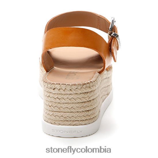 sandalias Stonefly alexia 3 pantorrilla lth naranja DDL64X209 mujer