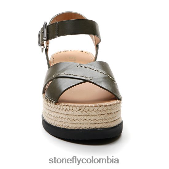 sandalias Stonefly alexia 3 pantorrilla lth verde DDL64X210 mujer