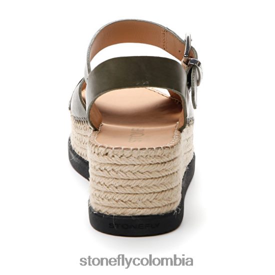 sandalias Stonefly alexia 3 pantorrilla lth verde DDL64X210 mujer
