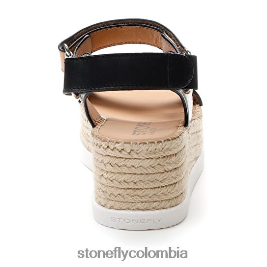 sandalias Stonefly alexia 6 pantorrilla lth marrón/blanco/negro DDL64X199 mujer