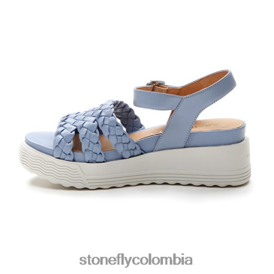 sandalias Stonefly parky 16 gofrado p.l/napa lth azul DDL64X212 mujer