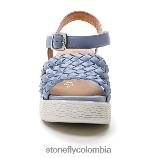 sandalias Stonefly parky 16 gofrado p.l/napa lth azul DDL64X212 mujer