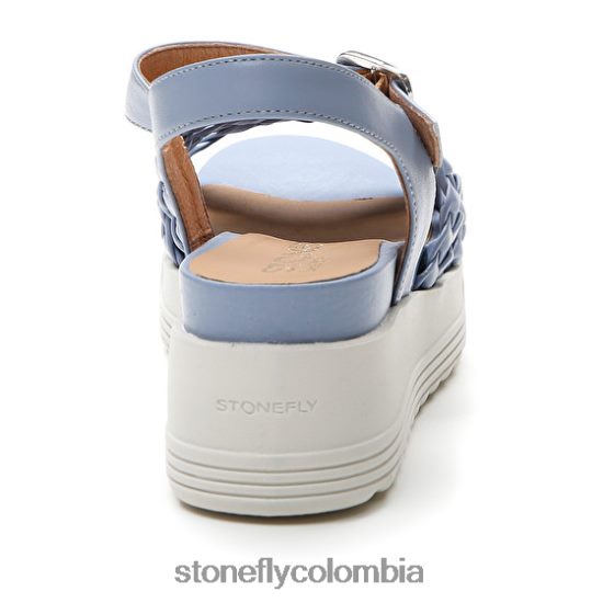 sandalias Stonefly parky 16 gofrado p.l/napa lth azul DDL64X212 mujer