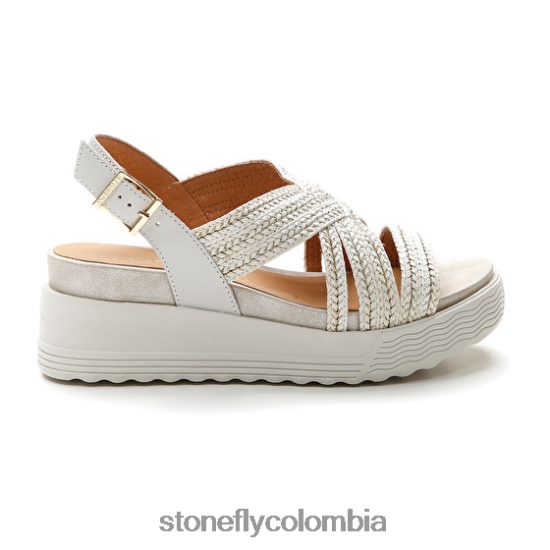 sandalias Stonefly parky 17 gofrado p./calf lth 151 DDL64X183 mujer