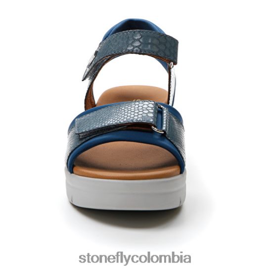 sandalias Stonefly aqua iii 17 lycra/s.relieve azul DDL64X138 mujer