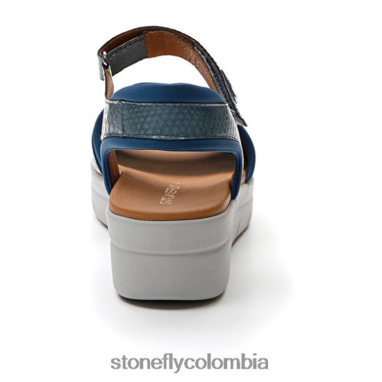 sandalias Stonefly aqua iii 17 lycra/s.relieve azul DDL64X138 mujer