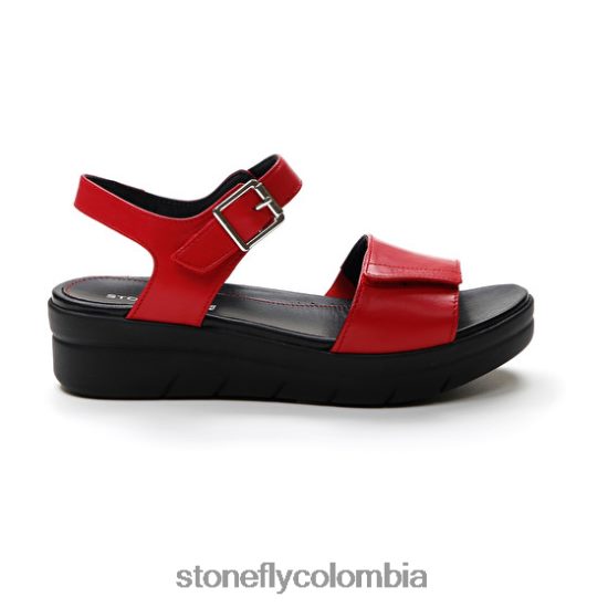 sandalias Stonefly aqua iii 2 napa tango rojo DDL64X153 mujer