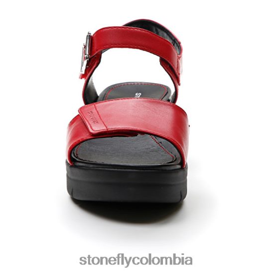 sandalias Stonefly aqua iii 2 napa tango rojo DDL64X153 mujer