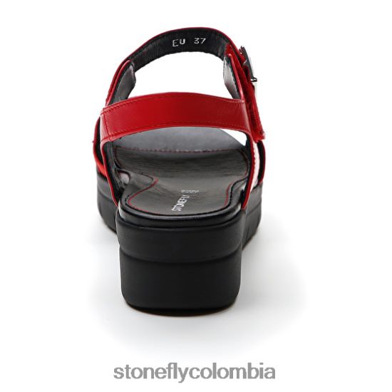 sandalias Stonefly aqua iii 2 napa tango rojo DDL64X153 mujer