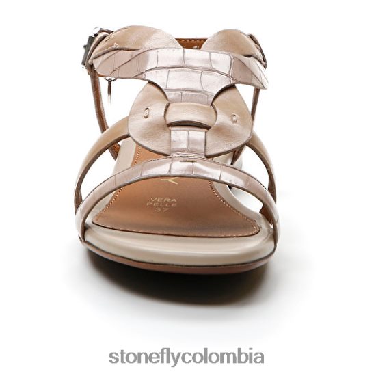sandalias Stonefly margarita 6 becerro lth/s.cocco gofrado dieciséis DDL64X137 mujer