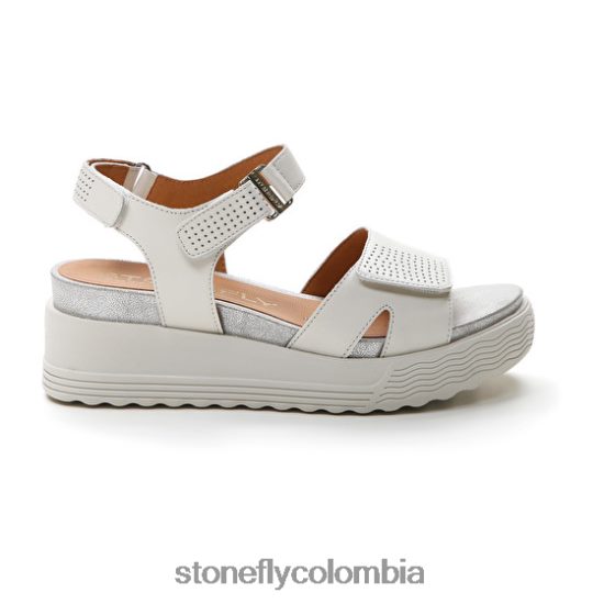 sandalias Stonefly parky 15 napa lth blanco DDL64X164 mujer