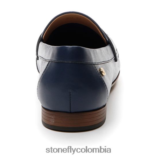zapatos Stonefly adel 1 napa lth azul oscuro DDL64X29 mujer