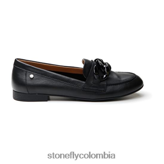 zapatos Stonefly adel 2 napa lth negro DDL64X14 mujer