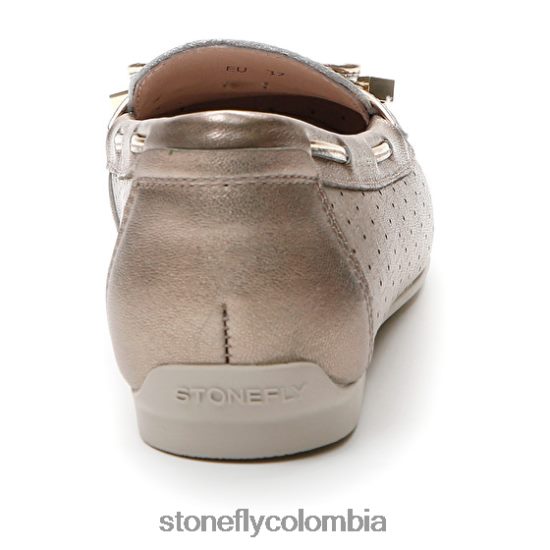 zapatos Stonefly capri iii 1 laminado lth efervescencia de metal DDL64X12 mujer