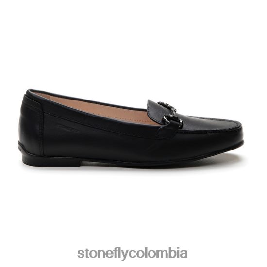 zapatos Stonefly capri iii 5 napa lth negro DDL64X25 mujer