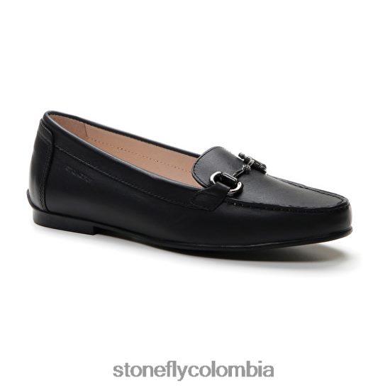 zapatos Stonefly capri iii 5 napa lth negro DDL64X25 mujer