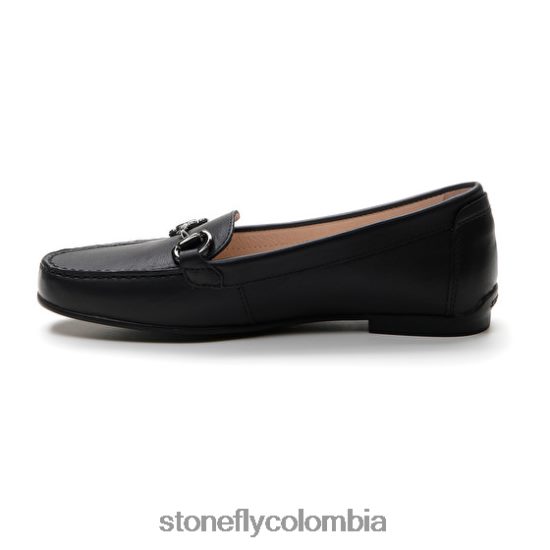 zapatos Stonefly capri iii 5 napa lth negro DDL64X25 mujer