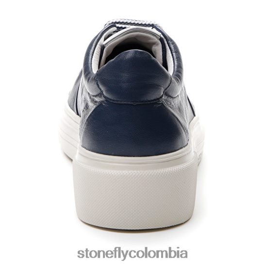 zapatos Stonefly allegra 10 napa lth azul oscuro DDL64X42 mujer