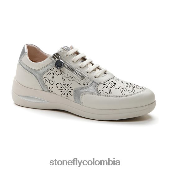 zapatos Stonefly aurora 20 napa lth blanco/astilla DDL64X96 mujer