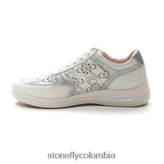 zapatos Stonefly aurora 20 napa lth blanco/astilla DDL64X96 mujer