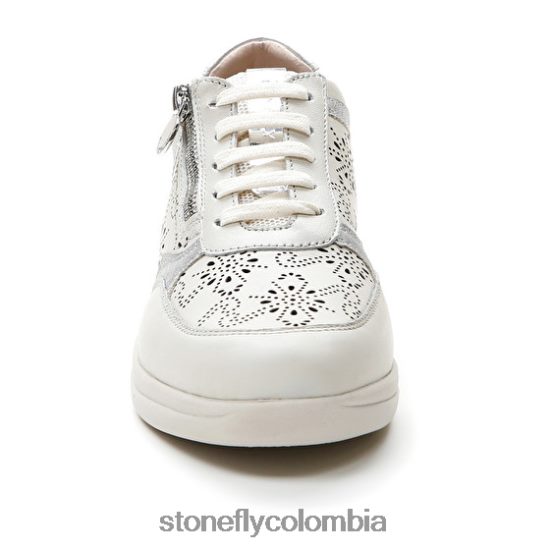zapatos Stonefly aurora 20 napa lth blanco/astilla DDL64X96 mujer