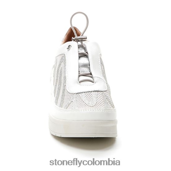 zapatos Stonefly crema 38 velour/s.nappa blanco/astilla DDL64X103 mujer