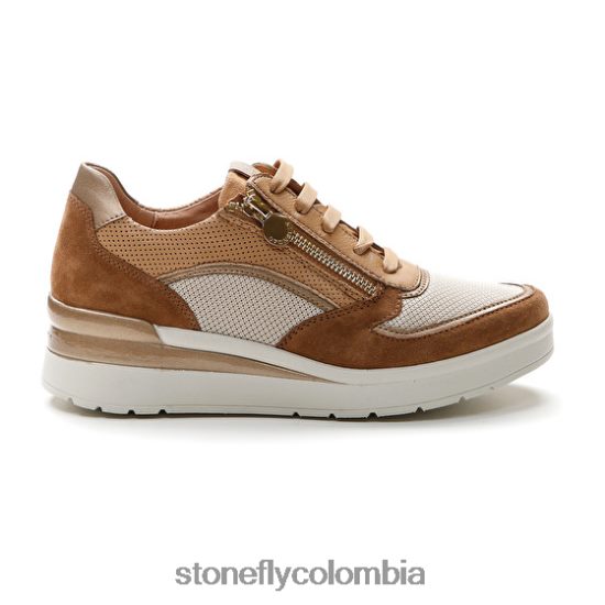 zapatos Stonefly crema 40 velour/textil/nappa lth 220 DDL64X87 mujer