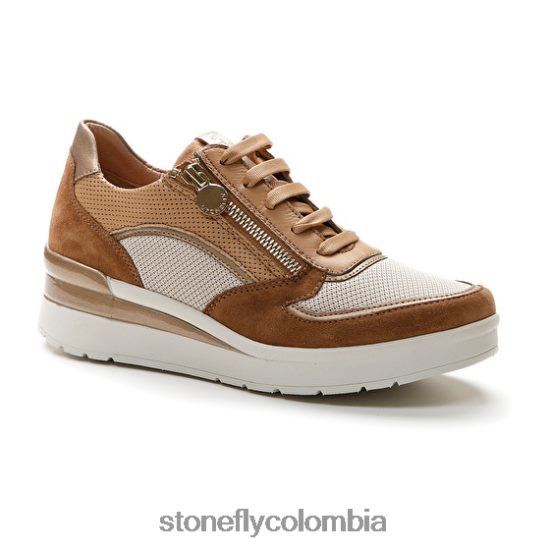 zapatos Stonefly crema 40 velour/textil/nappa lth 220 DDL64X87 mujer