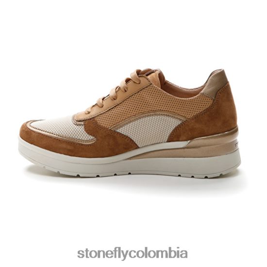 zapatos Stonefly crema 40 velour/textil/nappa lth 220 DDL64X87 mujer