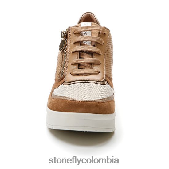 zapatos Stonefly crema 40 velour/textil/nappa lth 220 DDL64X87 mujer