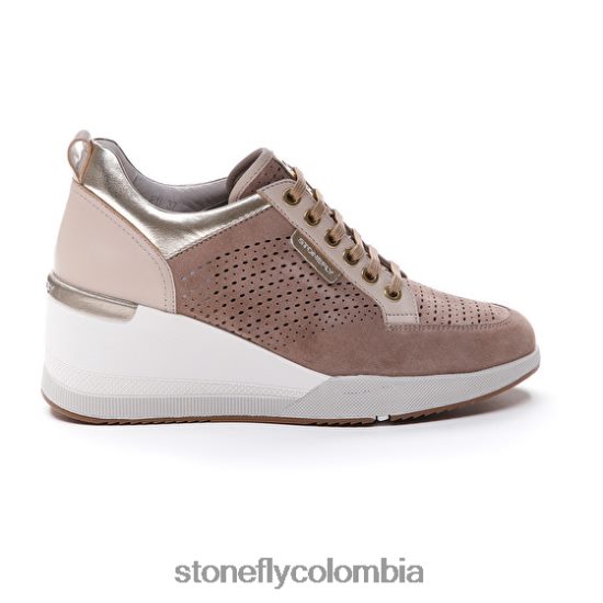 zapatos Stonefly ella 3 terciopelo 75 DDL64X68 mujer