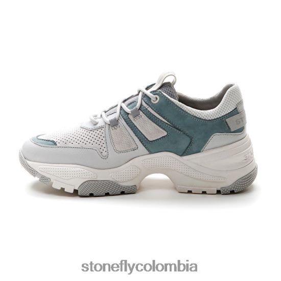 zapatos Stonefly futura 10 napa lth/nabuk/terciopelo azul DDL64X48 mujer