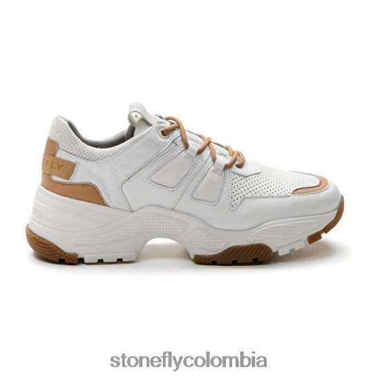 zapatos Stonefly futura 10 nappa lth caqui DDL64X49 mujer