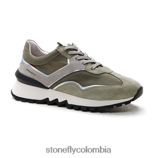 zapatos Stonefly simplemente dama 4 velour/textil 06e DDL64X36 mujer