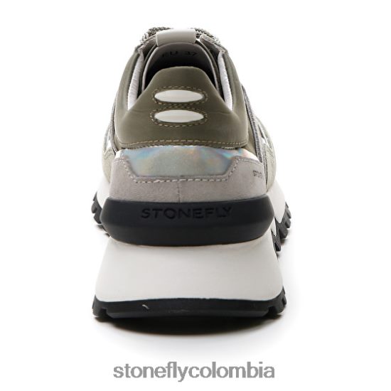 zapatos Stonefly simplemente dama 4 velour/textil 06e DDL64X36 mujer