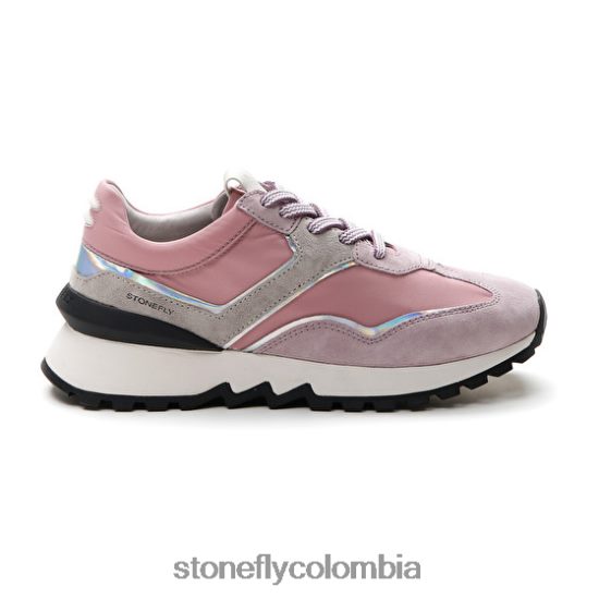 zapatos Stonefly simplemente dama 4 velour/textil 7op DDL64X40 mujer